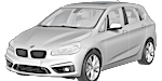 BMW F45 B0738 Fault Code
